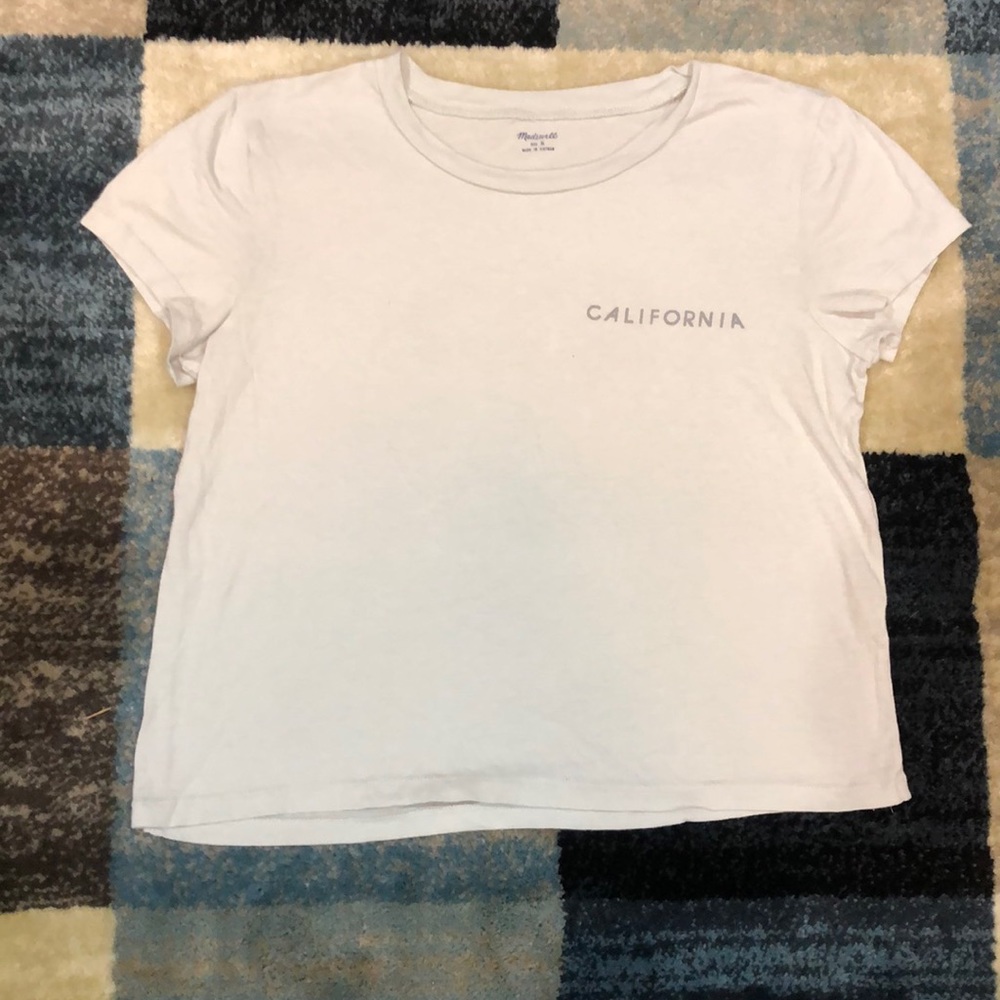 Madewell Semi-Cropped California Tee